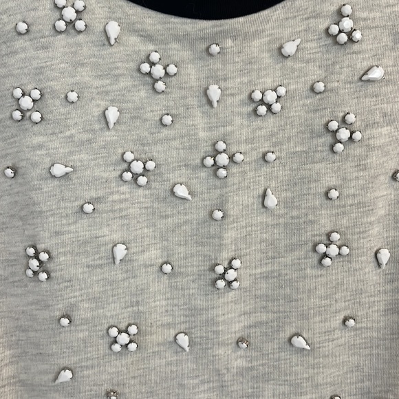Mini Bedazzled Tshirt Dress - Picture 3 of 5